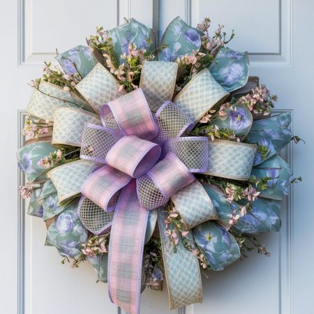 Spring time Floral Wreath